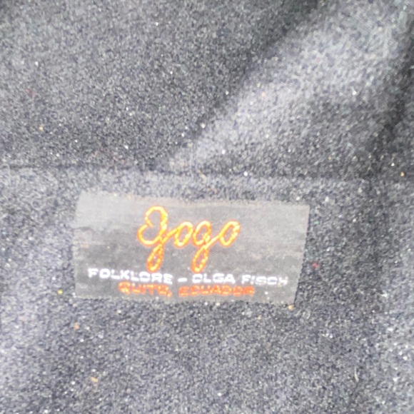 Wool woven bag made in equador - Picture 2 of 2